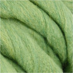 XL K&aelig;mpegarn af Polyacryl/Uld, L: 15 M, str. mega, limegr&oslash;n, 300 g/ 1 ngl.