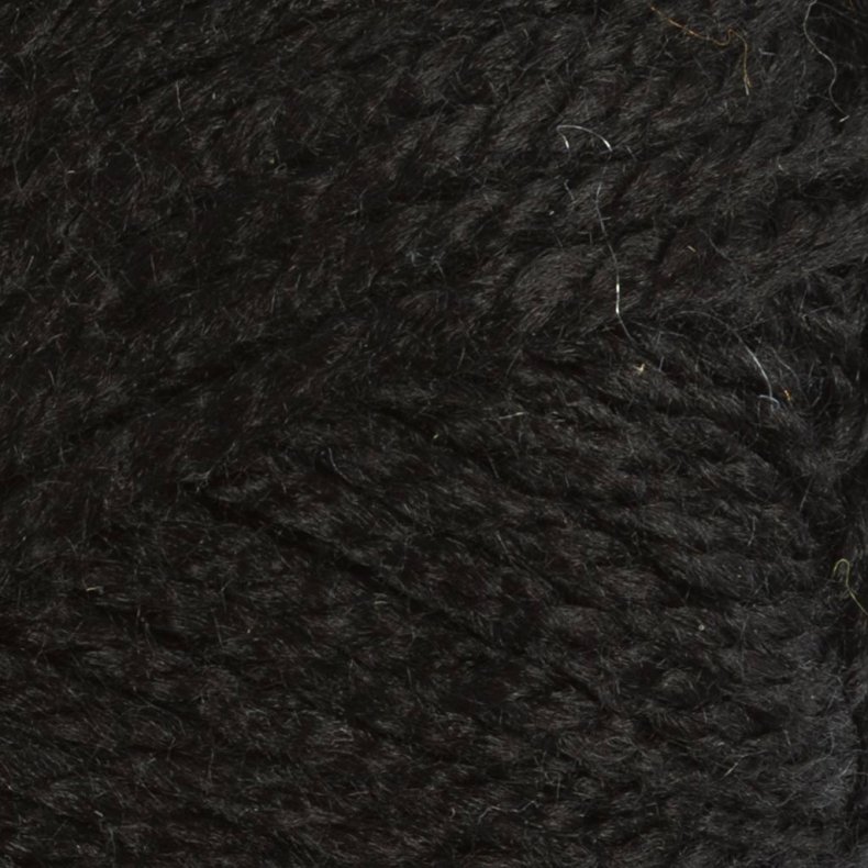 Fantasia Polyacrylgarn, L: 80 m, pind 4,5-5, sort, 50 g/ 1 ngl.