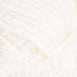 Fantasia Polyacrylgarn, L: 80 m, pind 4,5-5, hvid, 50 g/ 1 ngl.