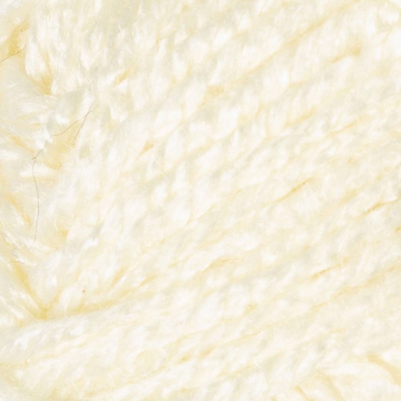 Fantasia Polyacrylgarn, L: 80 m, pind 4,5-5, r&aring;hvid, 50 g/ 1 ngl.
