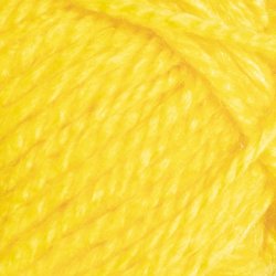 Fantasia Polyacrylgarn, L: 80 m, pind 4,5-5, gul, 50 g/ 1 ngl.