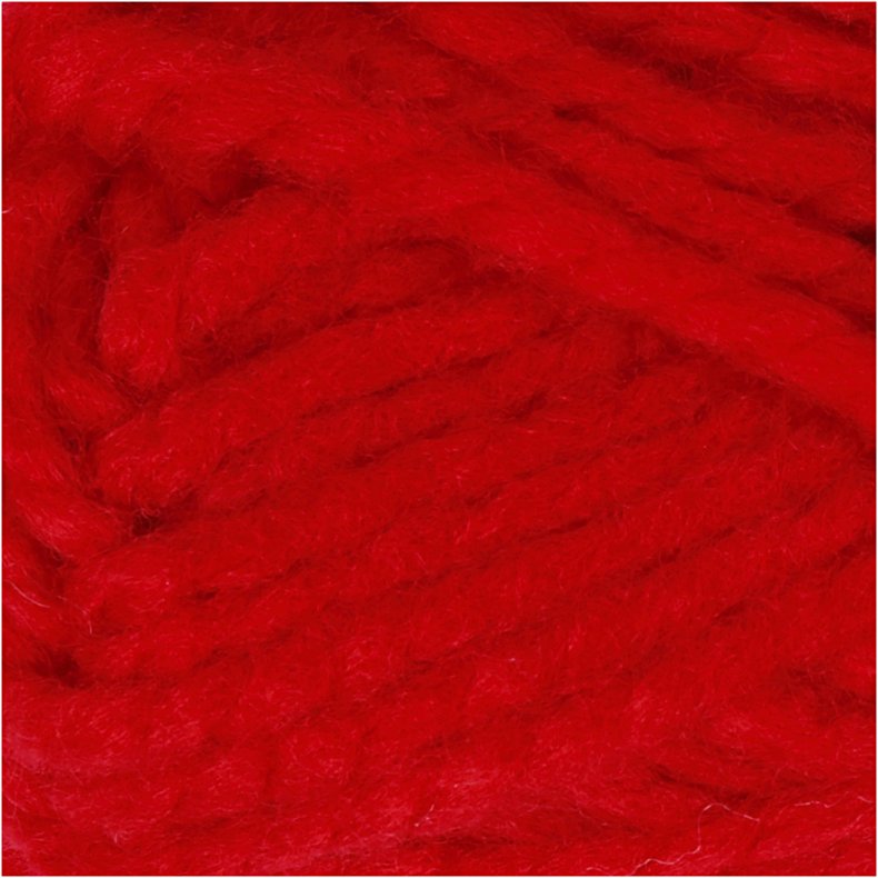 Fantasia Polyacrylgarn, L: 35 M, Maxi, r&oslash;d, 50 g/ 1 ngl.