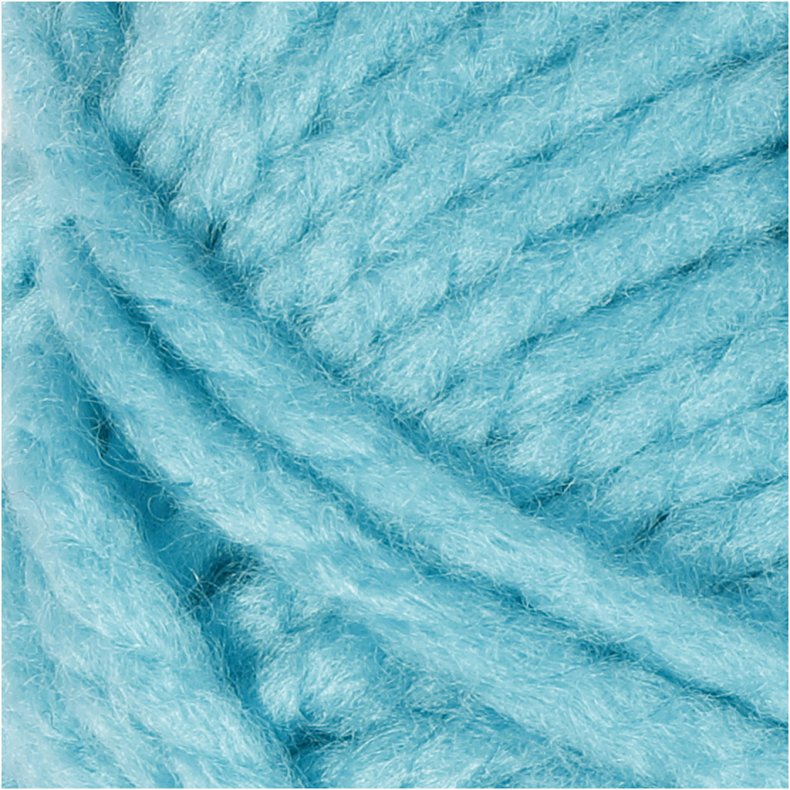 Fantasia Polyacrylgarn, L: 35 M, Maxi, turkis, 50 g/ 1 ngl.