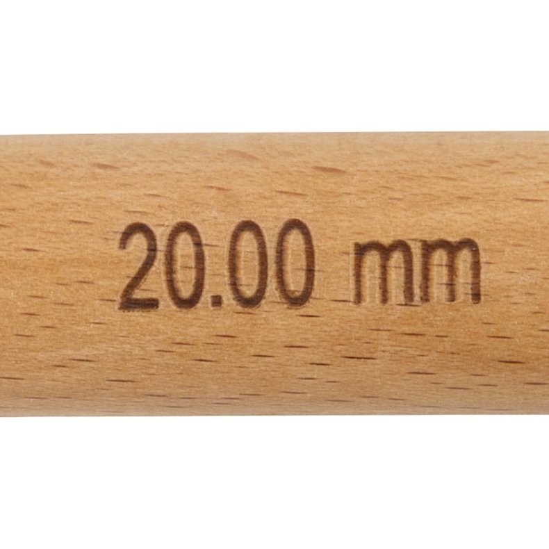 H&aelig;klen&aring;l, nr. 20, L: 23 cm, str. 20 mm, 1 stk.