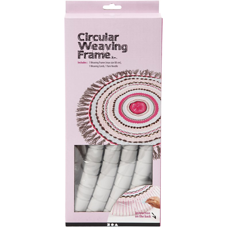 Rund v&aelig;v, diam. 88 cm, 1 stk.