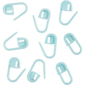 Maskemarkør, L: 22 mm, lys blå, 30 stk./ 1 pk.