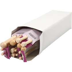 Strikkepinde, L: 35 cm, str. 2,5-20 mm, 16 par/ 1 pk.