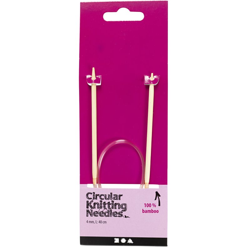 Rundpind, L: 40 cm, str. 4 mm, 1 stk.