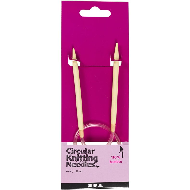 Rundpind, L: 40 cm, str. 6 mm, 1 stk.