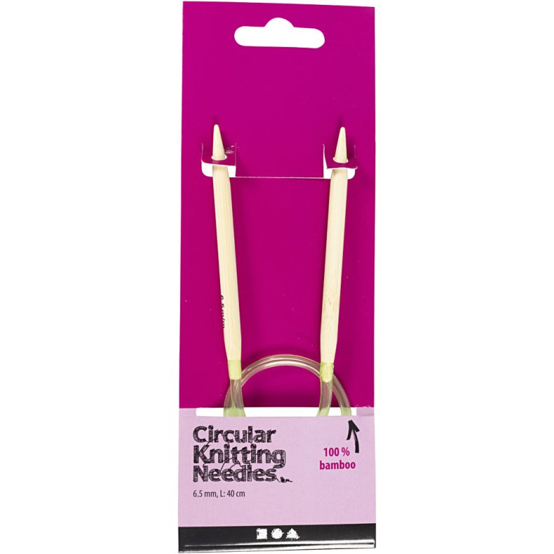 Rundpind, L: 40 cm, str. 6,5 mm, 1 stk.