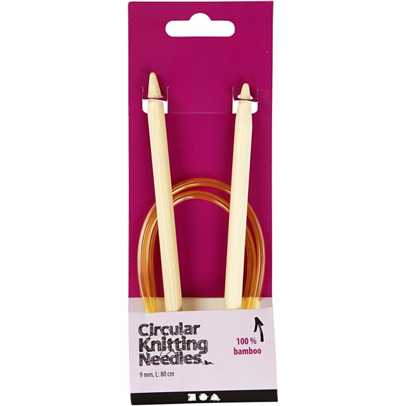 Rundpind, L: 80 cm, str. 9 mm, 1 stk.