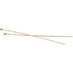 Strikkepinde, L: 35 cm, str. 3,5 mm, 1 par