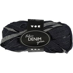 Denim Stofgarn, L: 45 M, bl&aring;, 100 g/ 1 ngl.