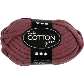 Tubegarn, L: 45 M, lilla, 100 g/ 1 ngl.
