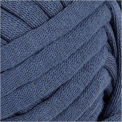 Tubegarn, L: 45 M, m&oslash;rk bl&aring;, 100 g/ 1 ngl.