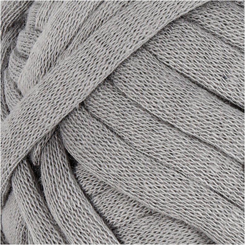 Tubegarn, L: 45 M, gr&aring;, 100 g/ 1 ngl.