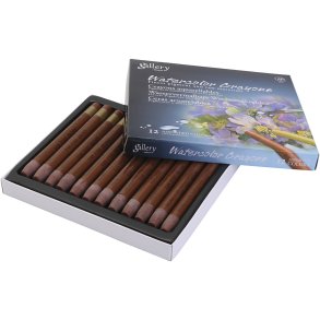 Gallery Akvarel, brun, 12 stk./ 1 pk.