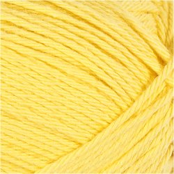 Bomuldsgarn, nr. 8/4, L: 170 M, gul, 50 g/ 1 ngl.