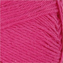 Bomuldsgarn, nr. 8/4, L: 170 M, pink, 50 g/ 1 ngl.