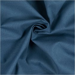 Stof, B: 145 cm, 140 g, petroleum, 2 m/ 1 pk.