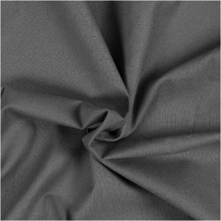 Stof, B: 145 cm, 140 g, gr&aring;, 2 m/ 1 pk.