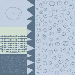 Stof, B: 145 cm, 140 g, bl&aring;, 1 lb.m.