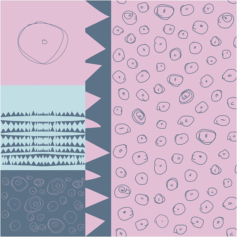 Stof, B: 145 cm, 140 g, lyser&oslash;d, 10 m/ 1 rl.