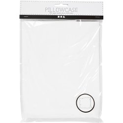 Pudebetr&aelig;k, str. 40x40 cm, 145 g, hvid, 1 stk.