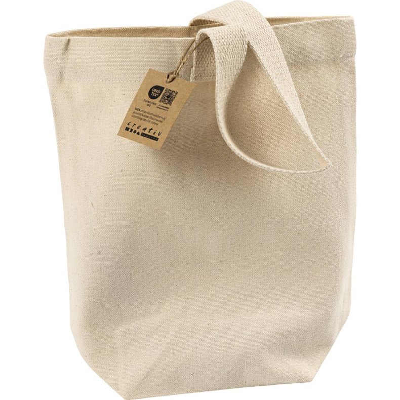 Lille Mulepose, H: 26 cm, D: 9,5 cm, B: 23 cm, lys natur, 1 stk.