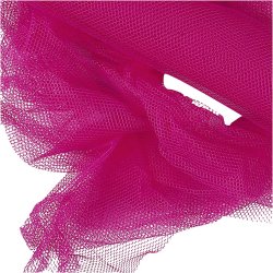 Tyl, B: 50 cm, pink, 5 m/ 1 rl.