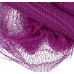 Tyl, B: 50 cm, lilla, 5 m/ 1 rl.