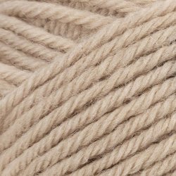 Melbourne Uldgarn, L: 92 m, pind 4-5,5, beige, 50 g/ 1 ngl.
