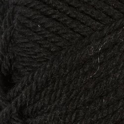 Melbourne Uldgarn, L: 92 m, pind 4-5,5, sort, 50 g/ 1 ngl.