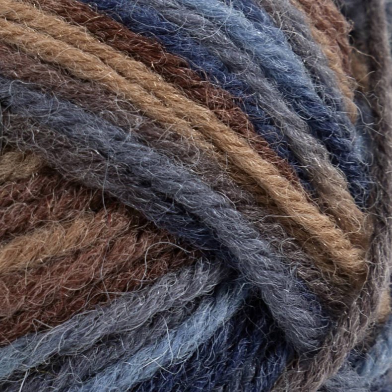 Melbourne Uldgarn, L: 92 m, pind 4-5,5, brun, 50 g/ 1 ngl.