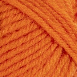 Melbourne Uldgarn, L: 92 m, pind 4-5,5, orange, 50 g/ 1 ngl.