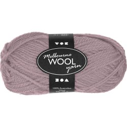 Melbourne Uldgarn, L: 92 m, pind 4-5,5, lys lilla, 50 g/ 1 ngl.