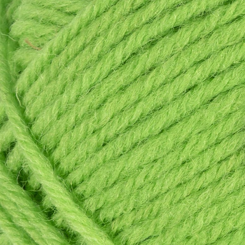 Melbourne Uldgarn, L: 92 m, pind 4-5,5, neon gr&oslash;n, 50 g/ 1 ngl.