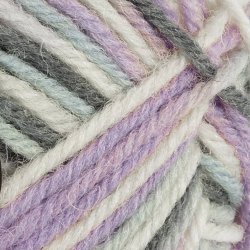Melbourne Uldgarn, L: 92 m, pind 4-5,5, m&oslash;rk lilla, 50 g/ 1 ngl.