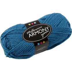 Melbourne Uldgarn, L: 92 M, petroleum, 50 g/ 1 ngl.