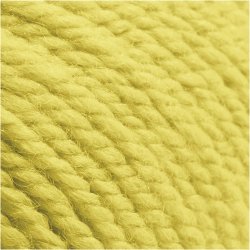 Uldgarn, L: 125 M, gul, 100 g/ 1 ngl.