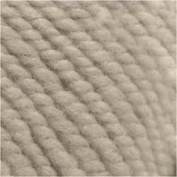 Uldgarn, L: 125 M, sand melange, 100 g/ 1 ngl.