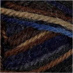 Melbourne Uldgarn, L: 92 M, brun harmoni, 50 g/ 1 ngl.