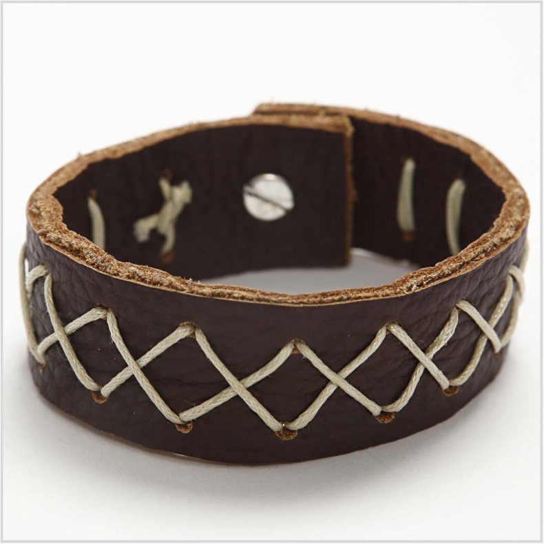 &AElig;gte l&aelig;der, tykkelse 1,0-1,2 mm, Farve kan variere,Indhold kan variere, ass. farver, 2 kg/ 1 pk.