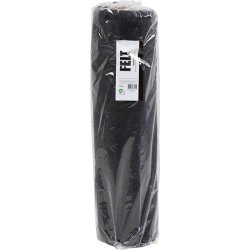 Hobbyfilt, B: 45 cm, tykkelse 1,5-2 mm, meleret, 180-200 g, sort, 5 m/ 1 rl.