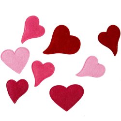 Hjerter, 160 stk./ 1 pk.