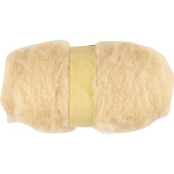 Kartet Uld, lys pudder, 100 g/ 1 bdt.
