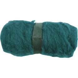 Kartet Uld, gr&oslash;n, 100 g/ 1 bdt.