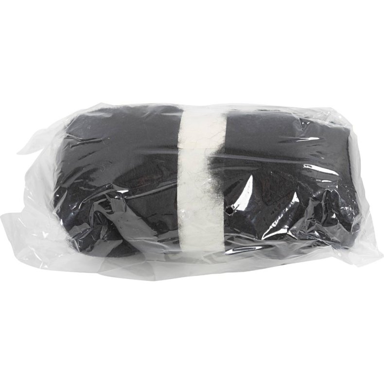 Kartet Uld, sort, 100 g/ 1 bdt.