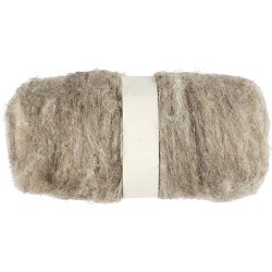 Kartet Uld, natur, 100 g/ 1 bdt.