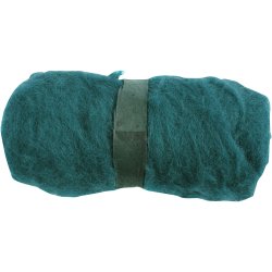 Kartet Uld, gr&oslash;n, 100 g/ 1 bdt.